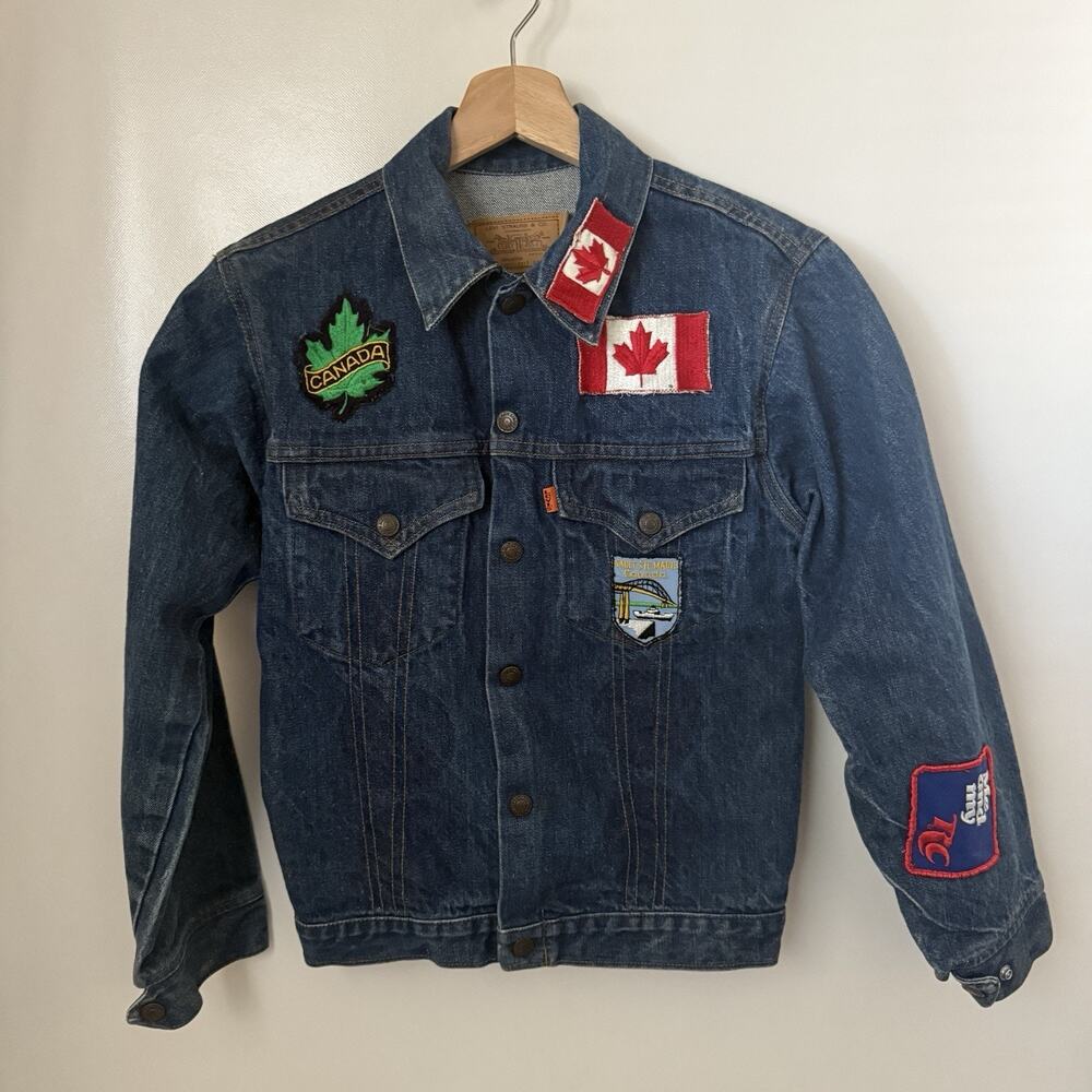 Authentic Vintage Kids Levi’s Type III Denim 1975 Jacket 70505-0317 RARE 16